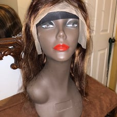 human hair lace wig