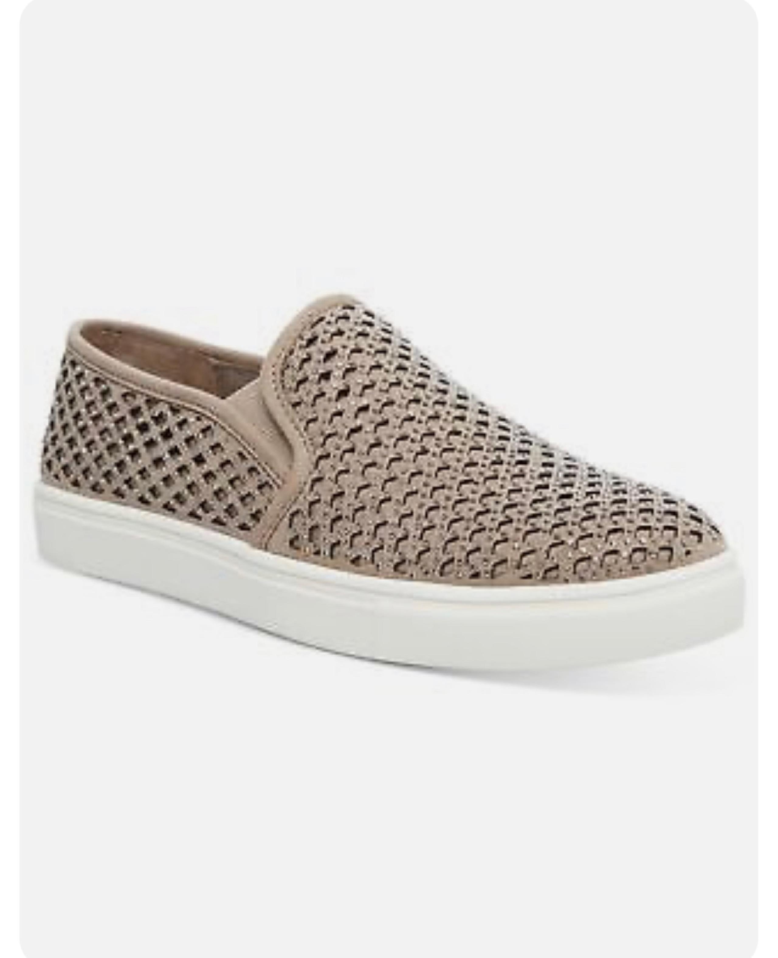 WILD PAIR Womens Gray Goring Eidyth Platform Slip On Athletic Sneakers 5 M