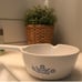 Corningware casserole dishes, cornflower pattern. 1 lid fits both dishes.