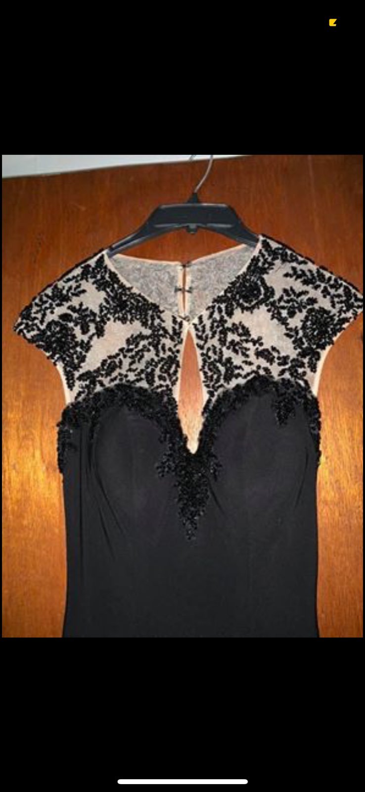 Black formal dress