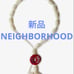 New NEIGHBORHOOD CORD CROSS BRACELET