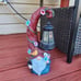 Gnome Garden Decor Statue Solar Outdoor Decorations Mom Gift