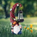Gnome Garden Decor Statue Solar Outdoor Decorations Mom Gift