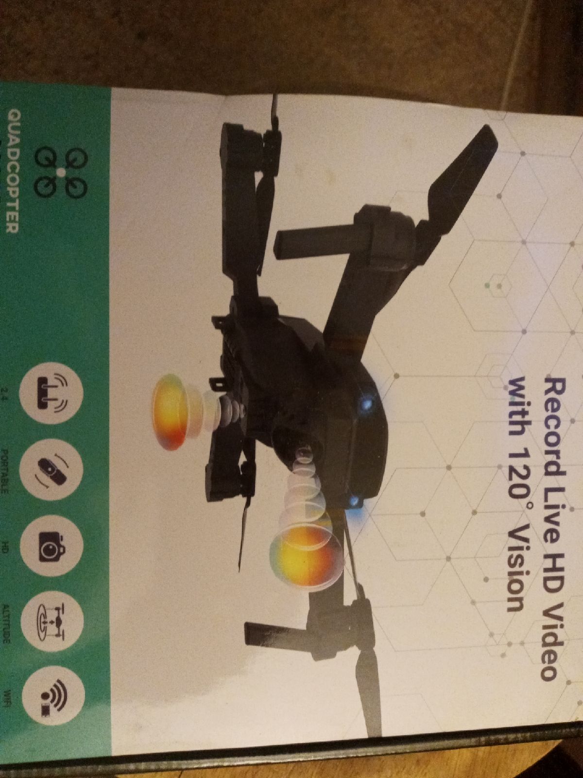 Quadchopter drone
