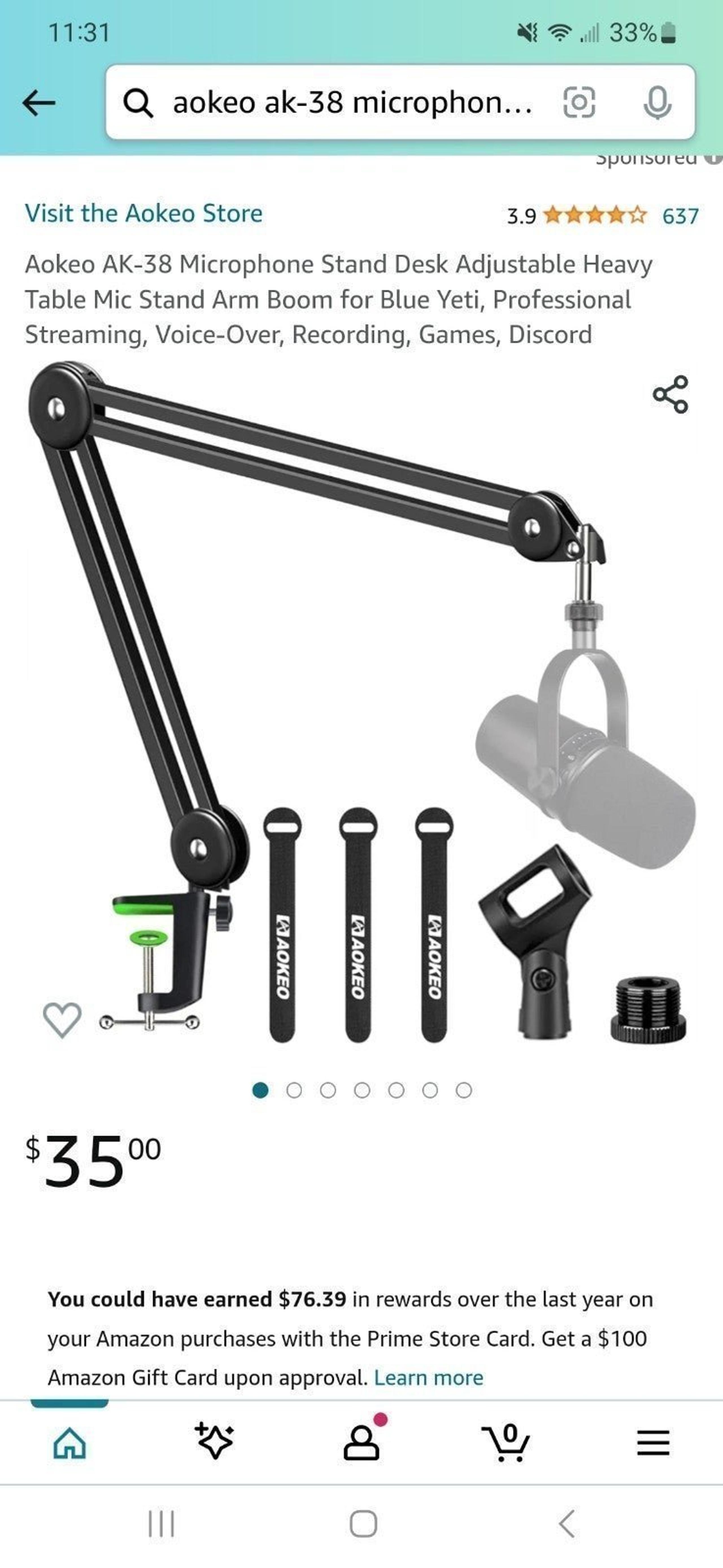 Professional Microphone Stand