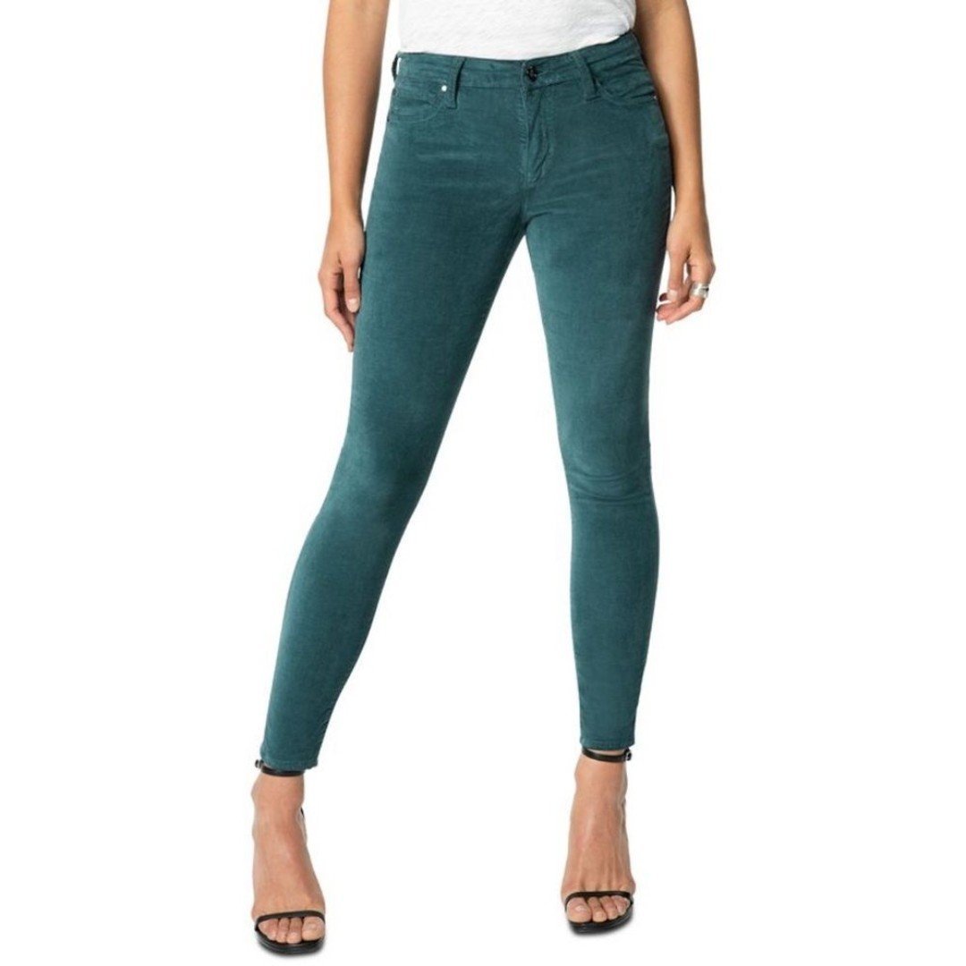 Joe’s Corduroy Pants in Gable Green Skinny Visionaire Size 30 Evergreen Forest
