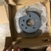 2012 Infiniti G37X rear brake rotors and pads
