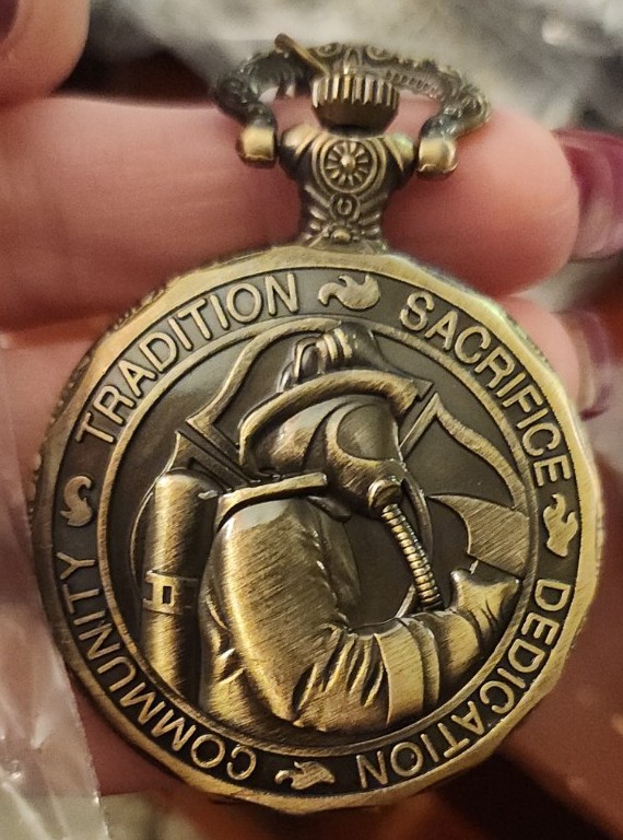 Fire fighter Pocket watch