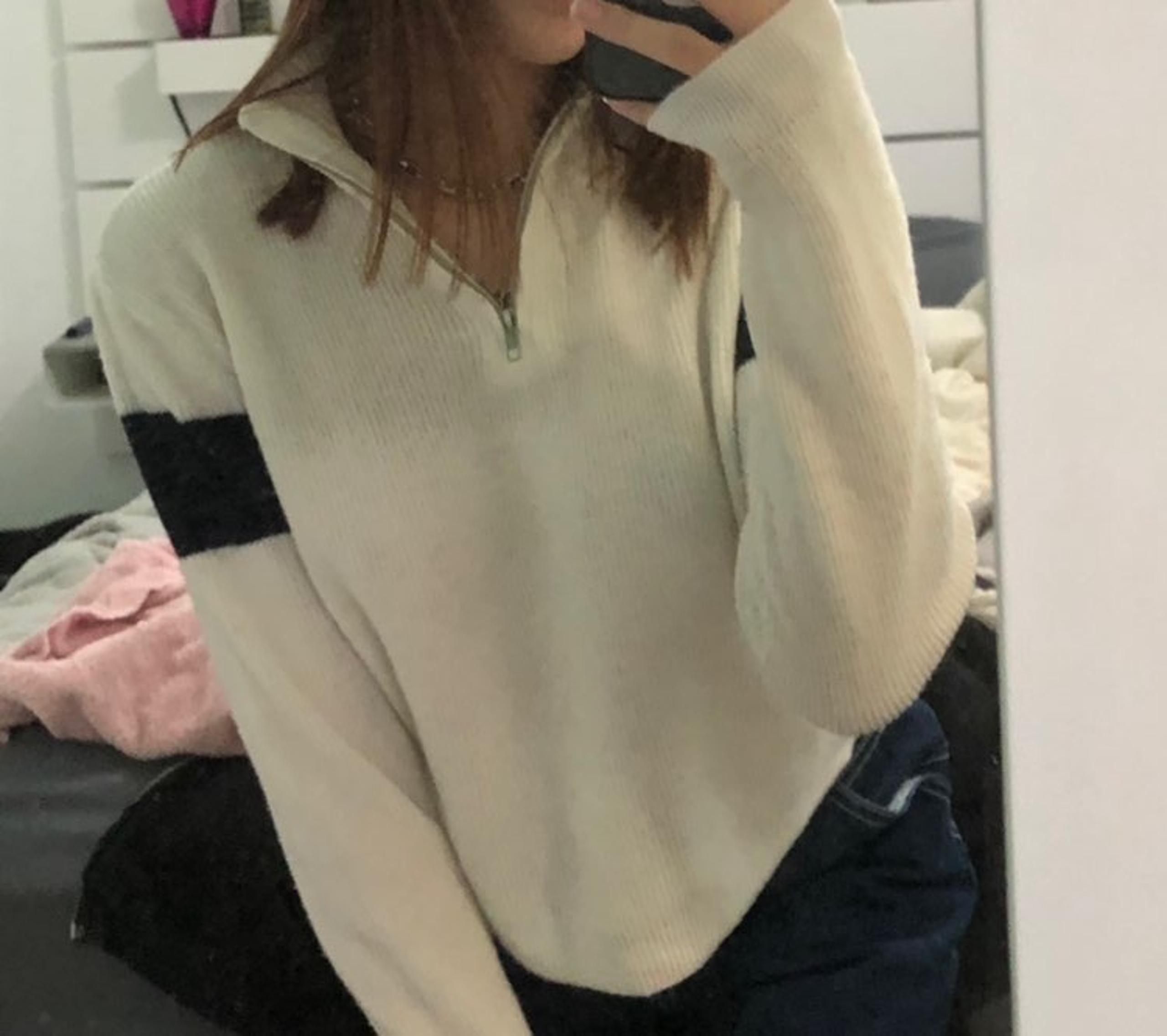 brandy melville quarter zip