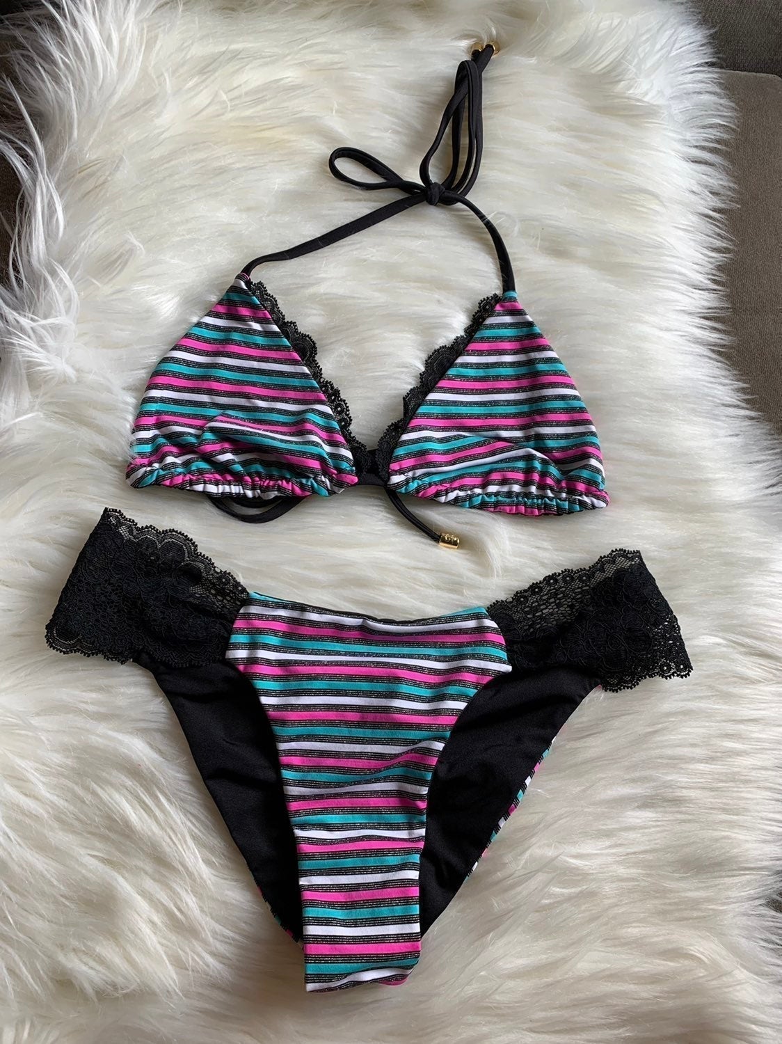 Beach Bunny Reversible Bikini Set