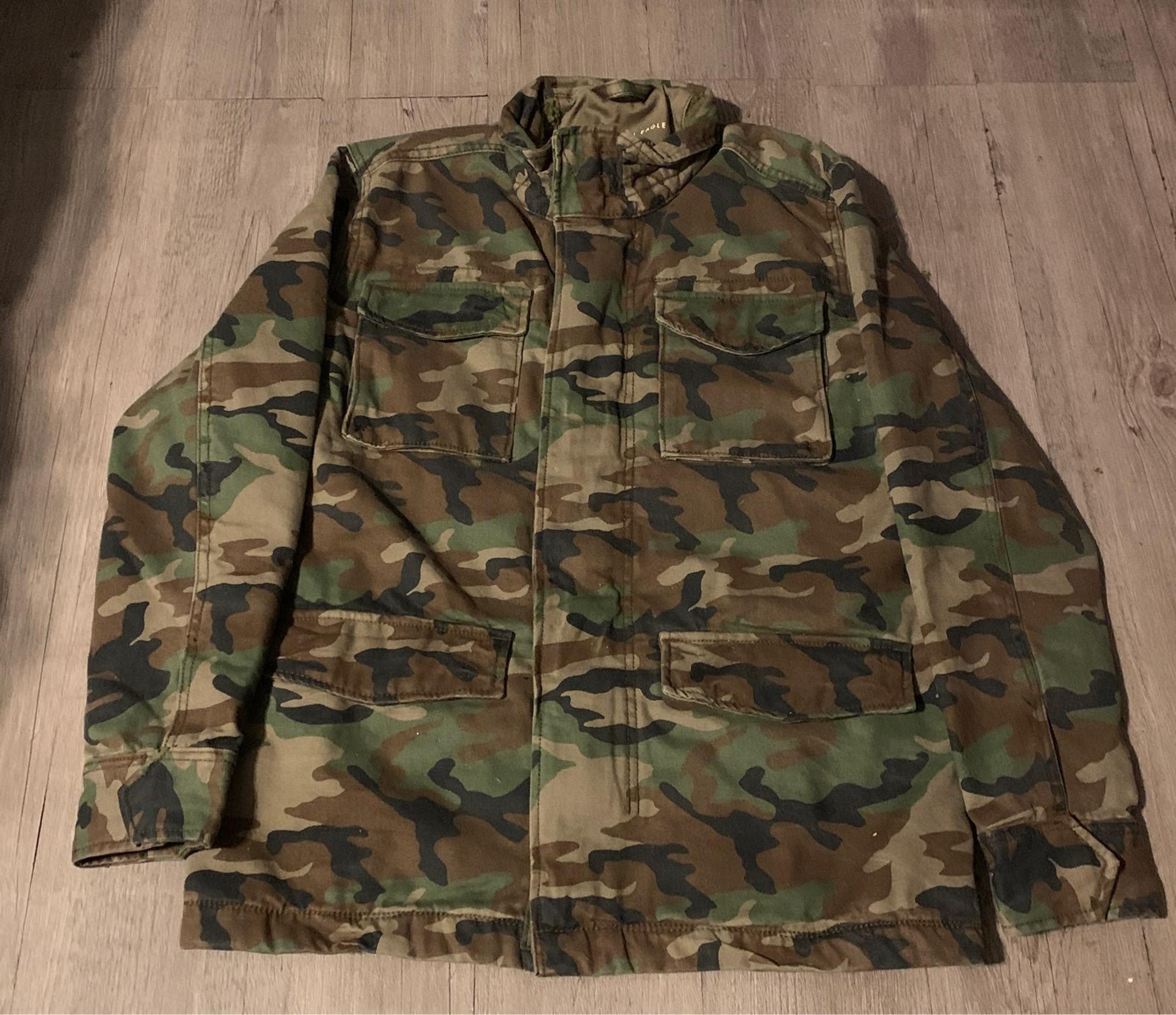 American Eagle Mens Military Jacket