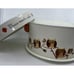 Vintage Metal Owls “Whooo Wants Cake?” Double Pie Cake Cupcake Carrier Cover