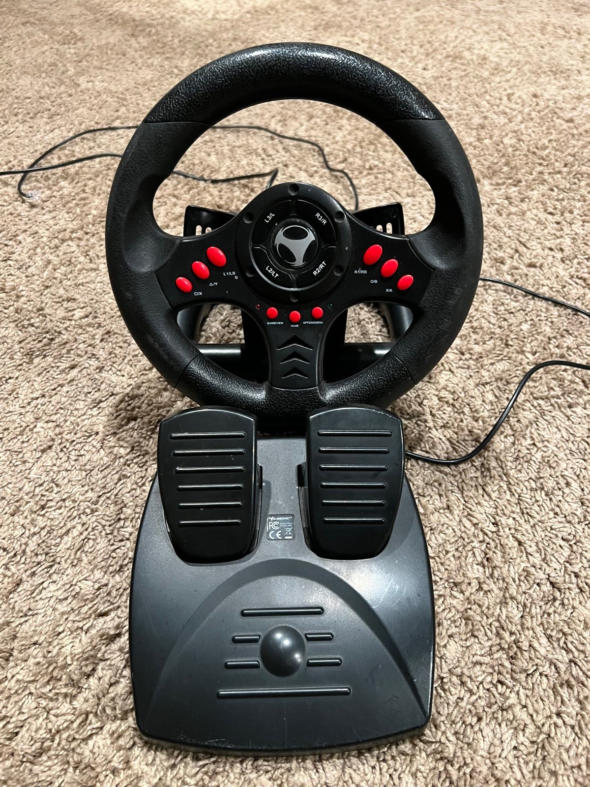 Gaming steering wheel