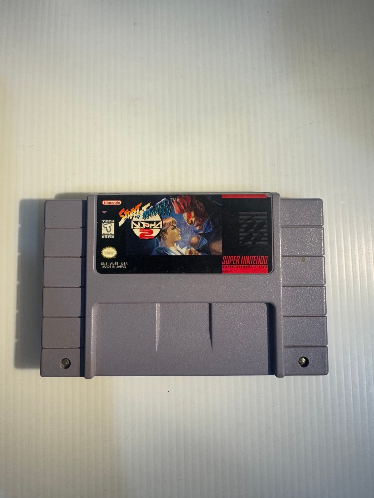 Super Nintendo Street Fighter Alpha 2