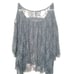 Free People lace cold shoulder blouse si