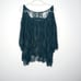 Free People lace cold shoulder blouse si
