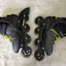 Rollerblade Zetrablade Elite Inline Skates Black Size 8