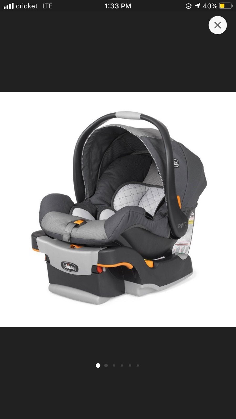 Chicco KeyFit 30 infant car seat