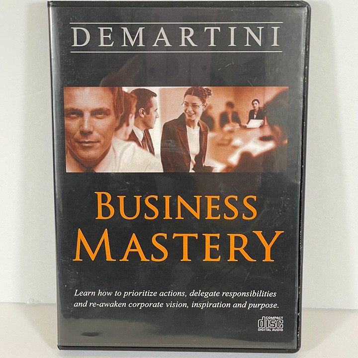 Business Mastery CD Program Dr John Demartini 2 CD Personal Business Success
