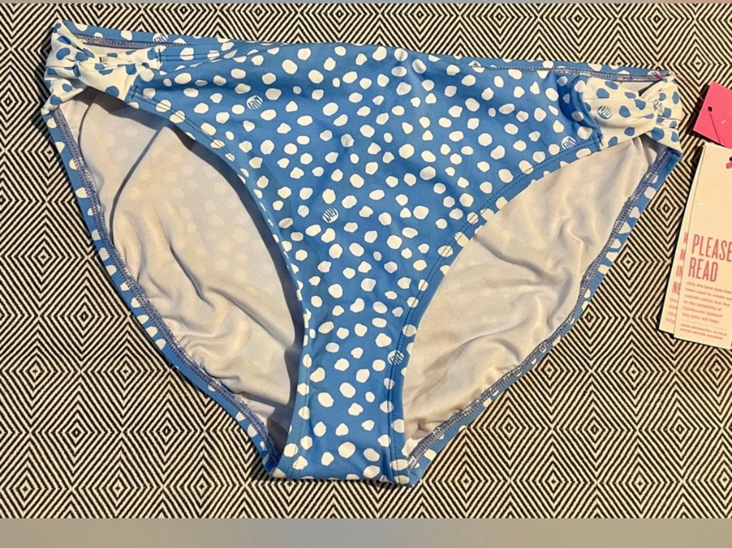 Lilly Pulitzer - Zarah Swim Bikini Bottom |
Zanzibar Blur Lilly Dot - NWT - 12