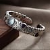S925 designer multicolor Gemstones bangle