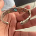 S925 designer multicolor Gemstones bangle