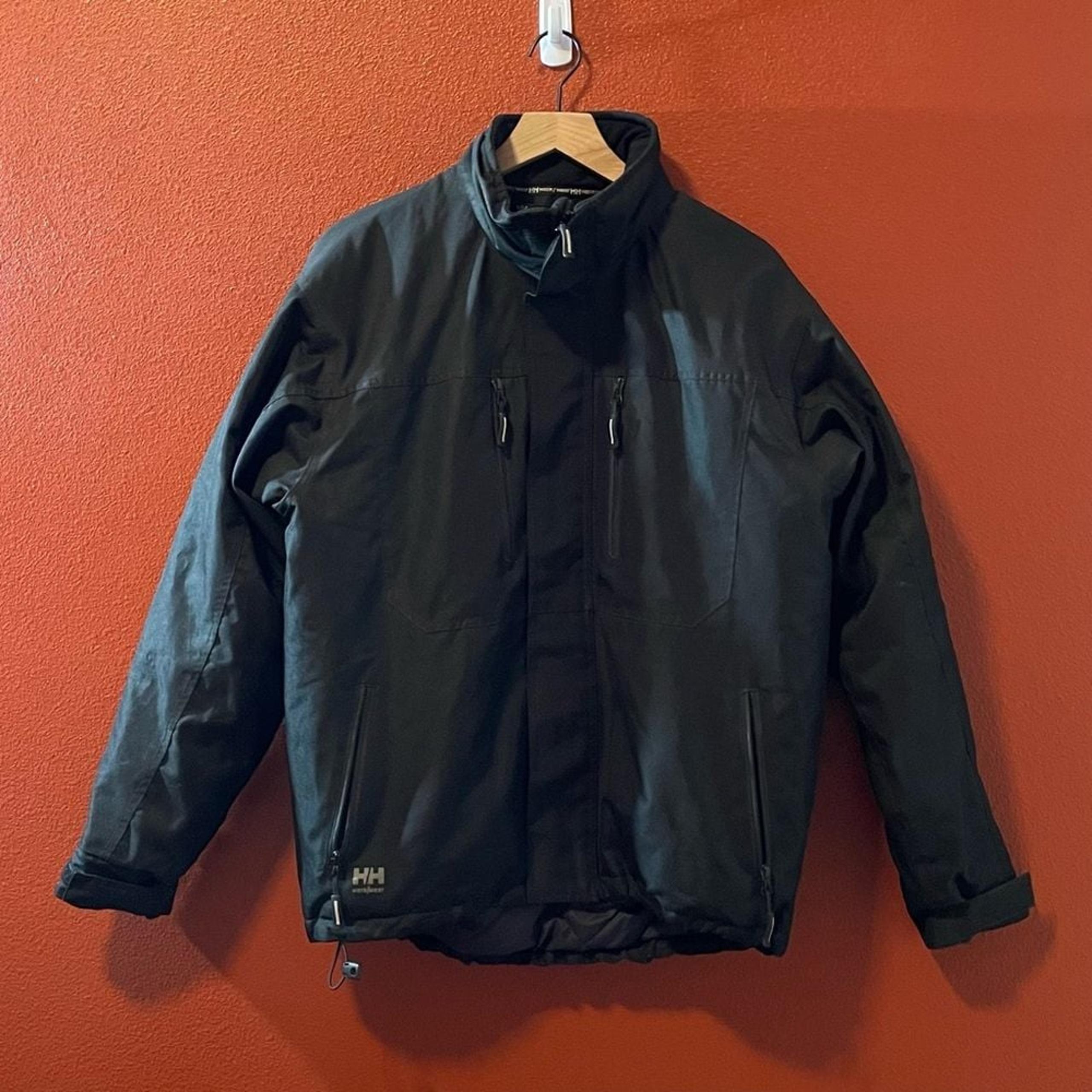 Helly Hansen Men's Berg Insulated Black Workwear Winter Extreme Condition Jacket