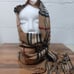 Cashmink By V. Fraas Beige Plaid Scarf Unisex