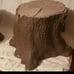 Vintage Stereo Tree Stump Speaker