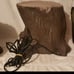 Vintage Stereo Tree Stump Speaker