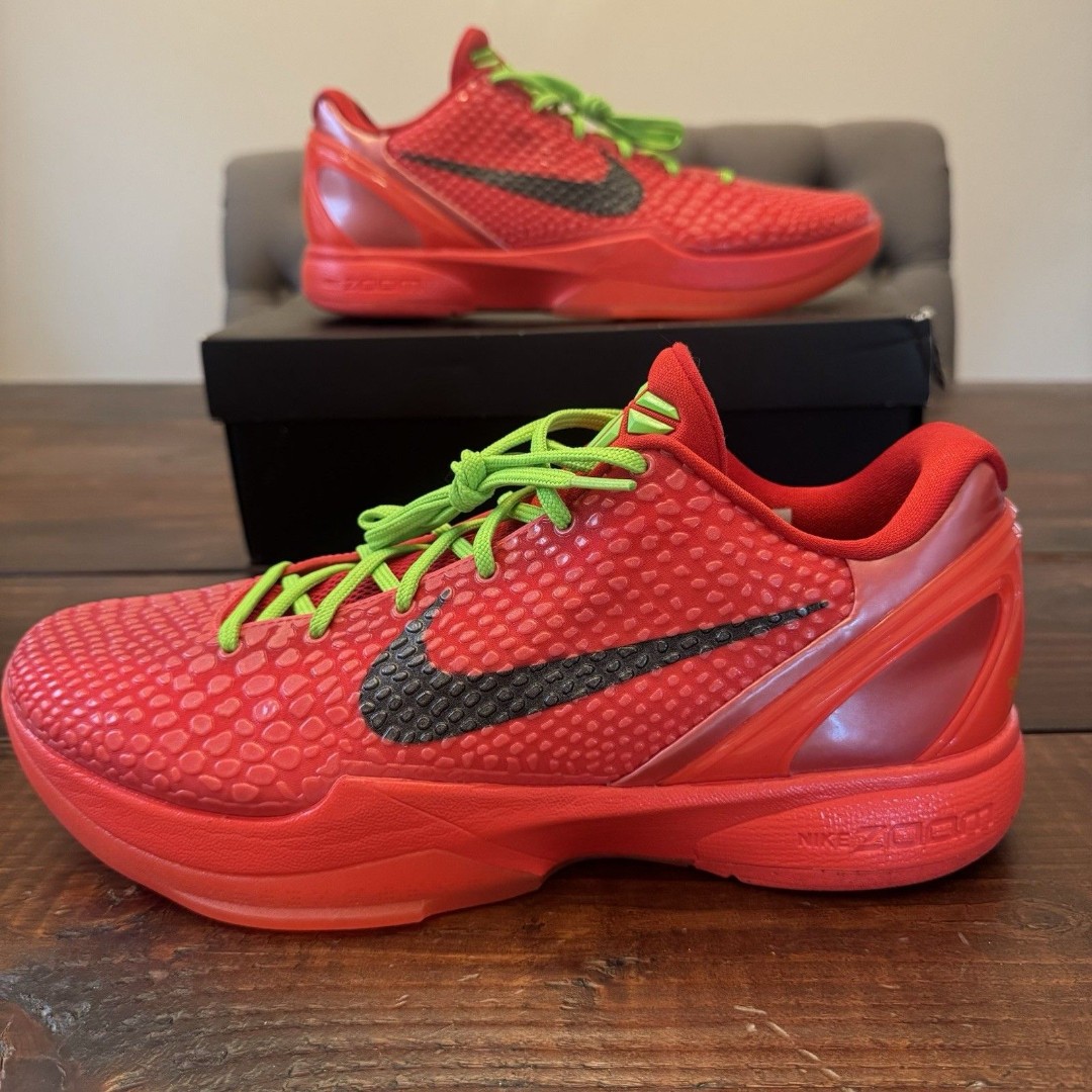 Nike Kobe 6 Protro Reverse Grinch Basketball Shoes