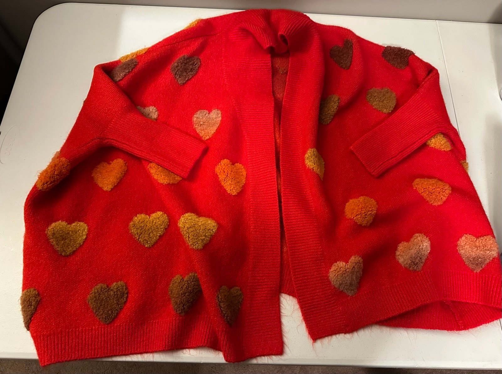 Heart Sweater: Oversized Valentine’s Day Sweater