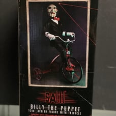 Saw Billy the Puppet with Tricycle 12-Inch Action Figure