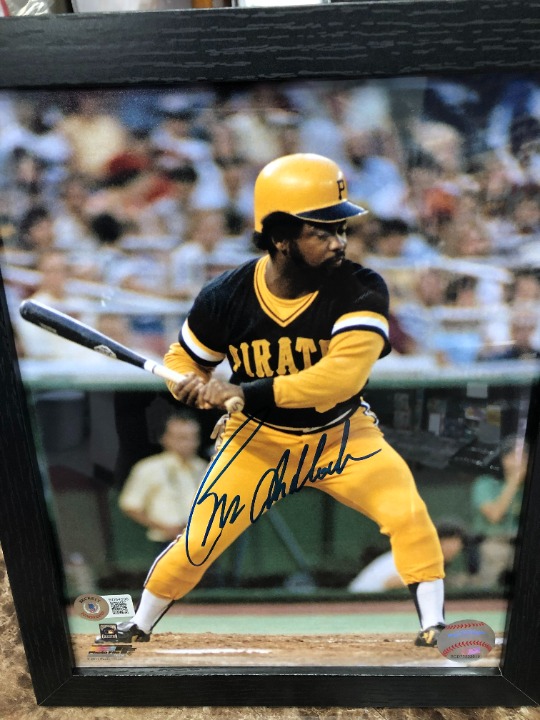 Bill Madlock Pittsburg Pirates Framed 8x10 Autographed Photo w Beckett COA HOLO!