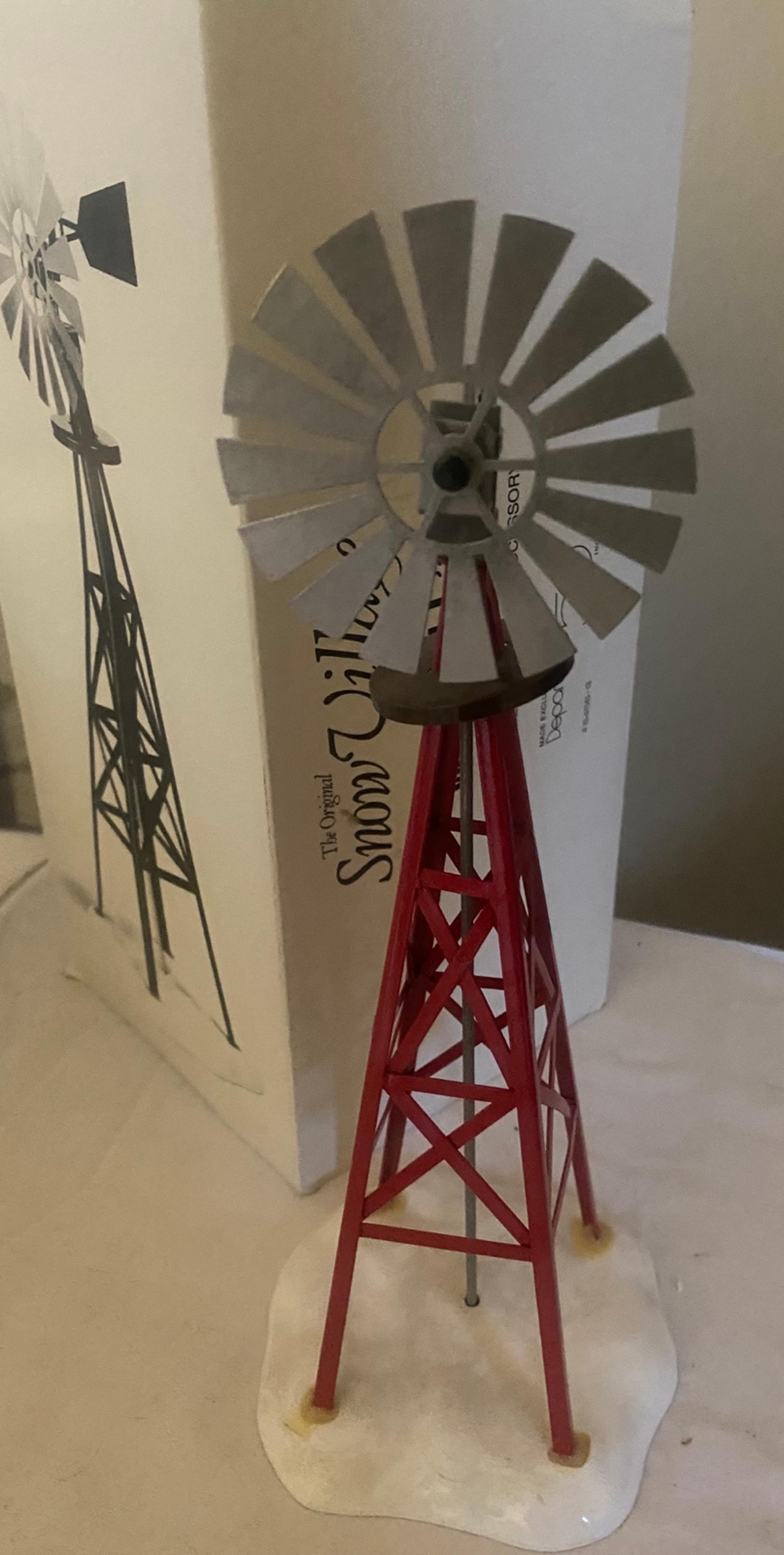 Department 56 WINDMILL Snow Village Holiday Decor Christmas Accessory