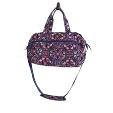 Vera Bradley Compact Traveler Bag Magenta Medallion