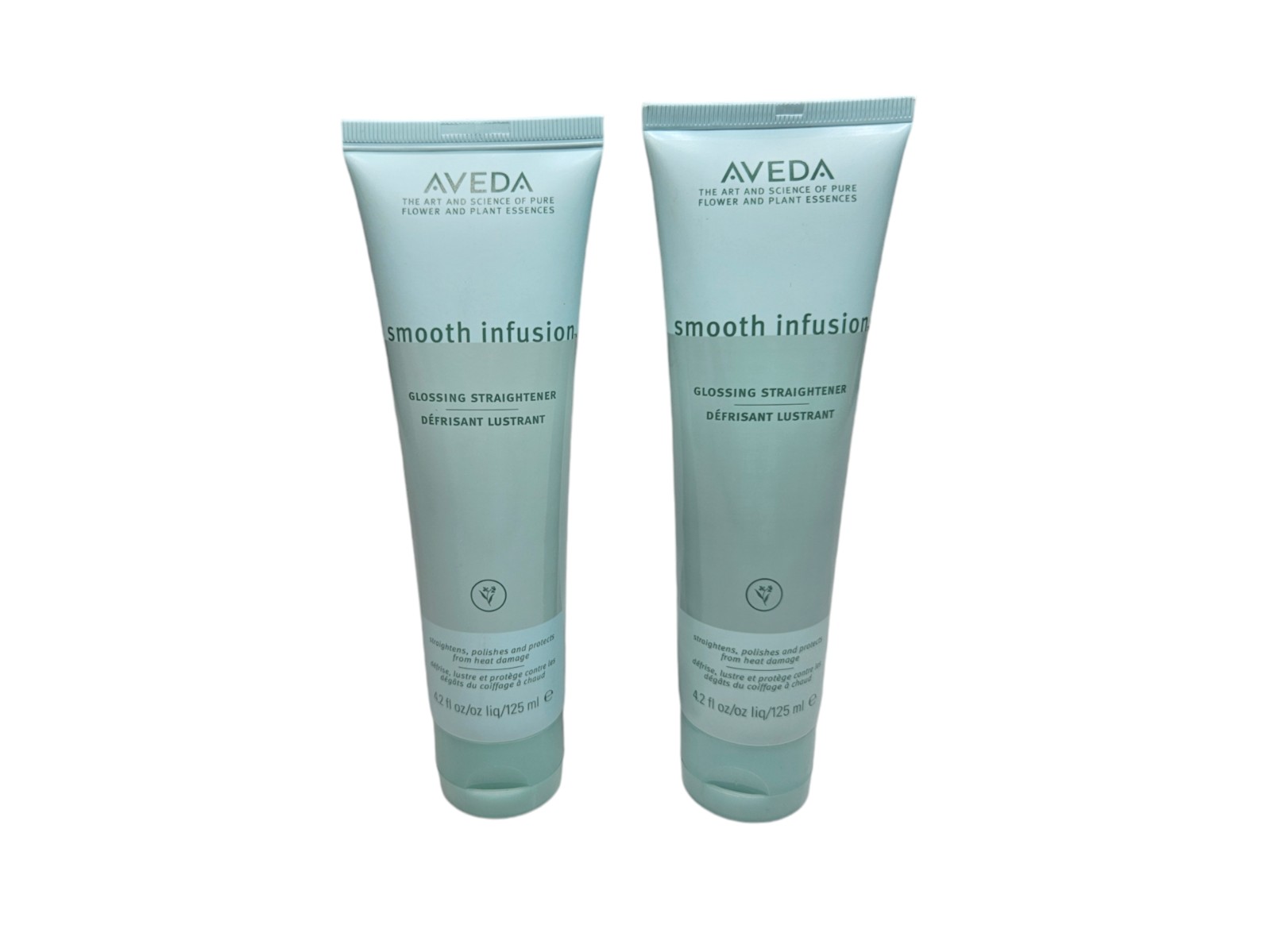Aveda Smooth Infusion Glossing Straightener Lot 4.2 fl oz Partial DISCONTINUED