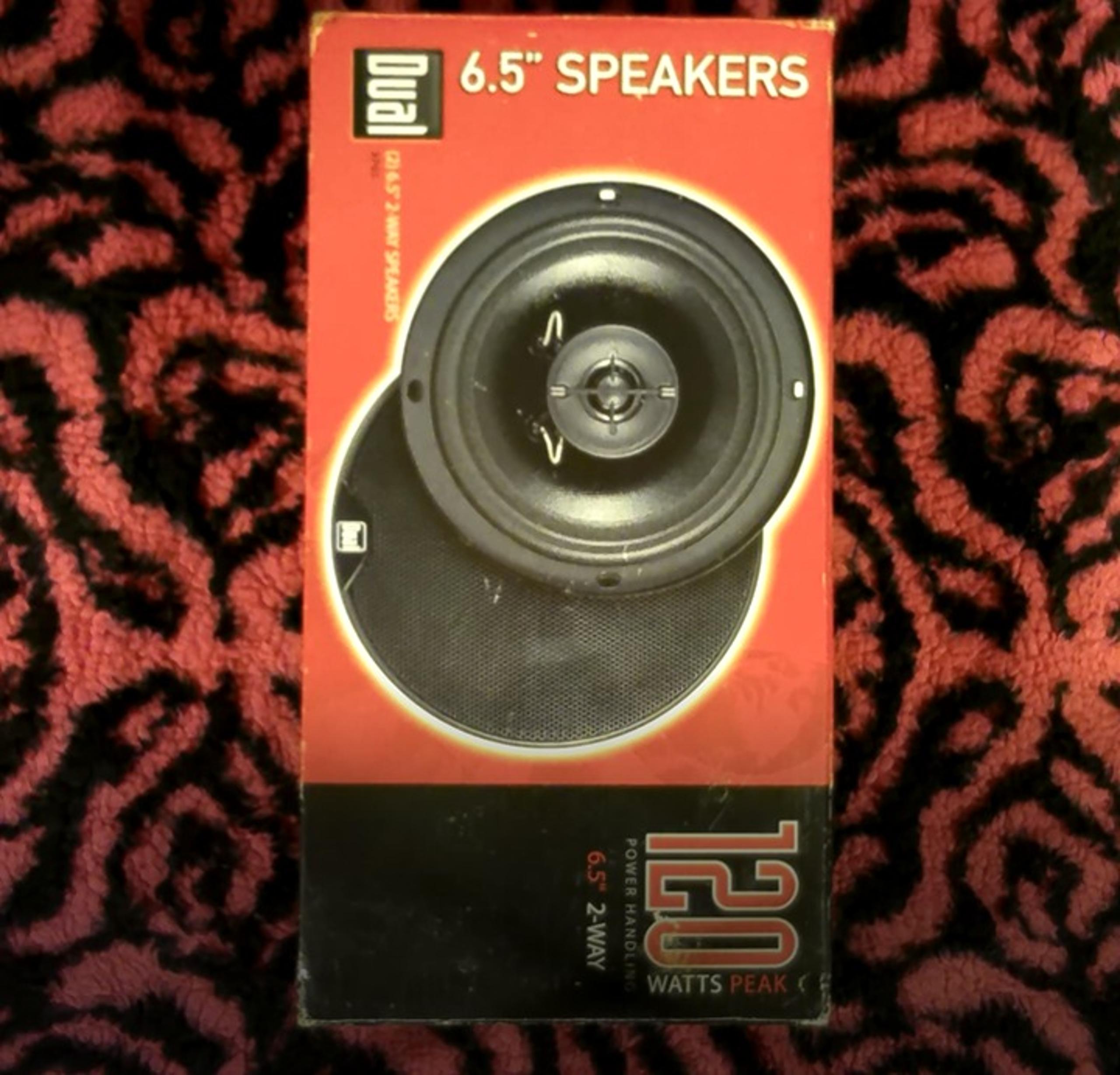 Dual 6.5" 2-Way Car Speakers *new