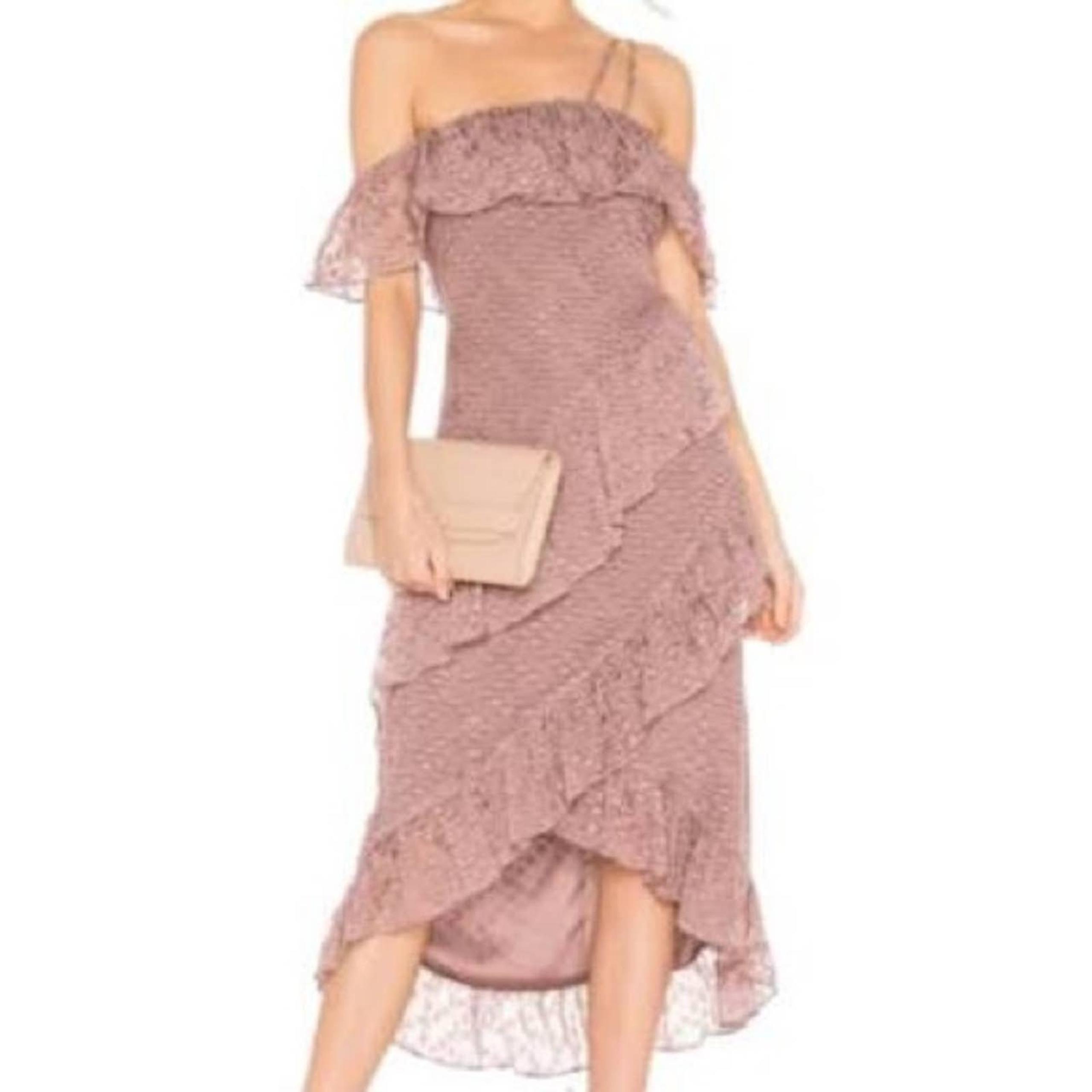 House of Harlow 1960 x Revolve Reno Mauve Midi Dress