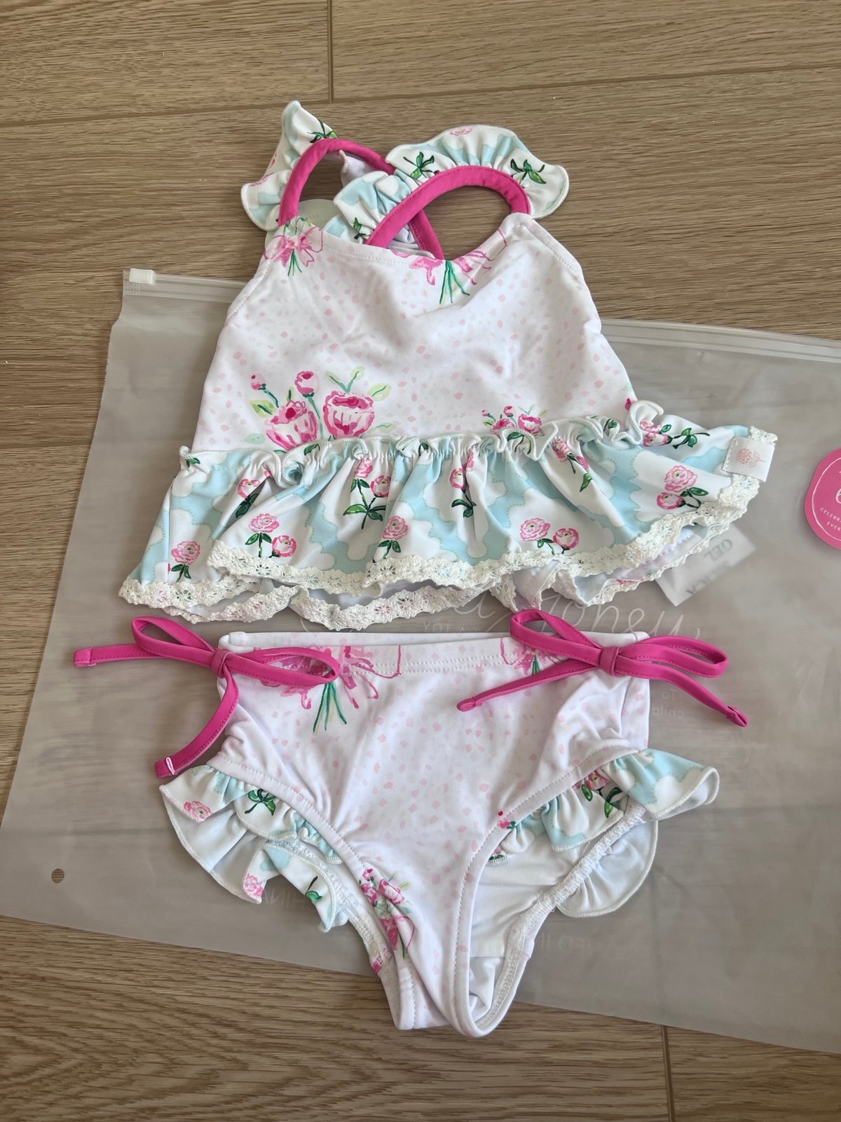 SweetHoney two piece baby bathing suit