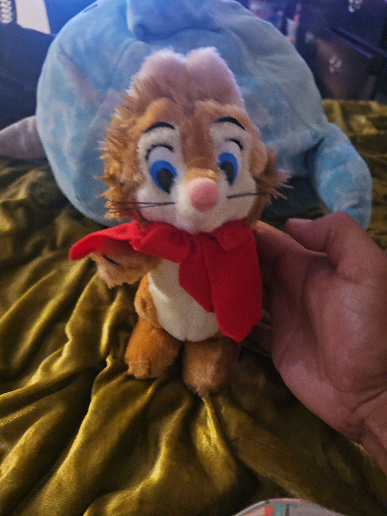Vintage Mrs Brisby Plushie Secret of Nimh Mouse Stuffed Animal 1982 12 Inch