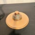 Antique O’ Clock Copper Tea Pot on Wrought Iron Stand