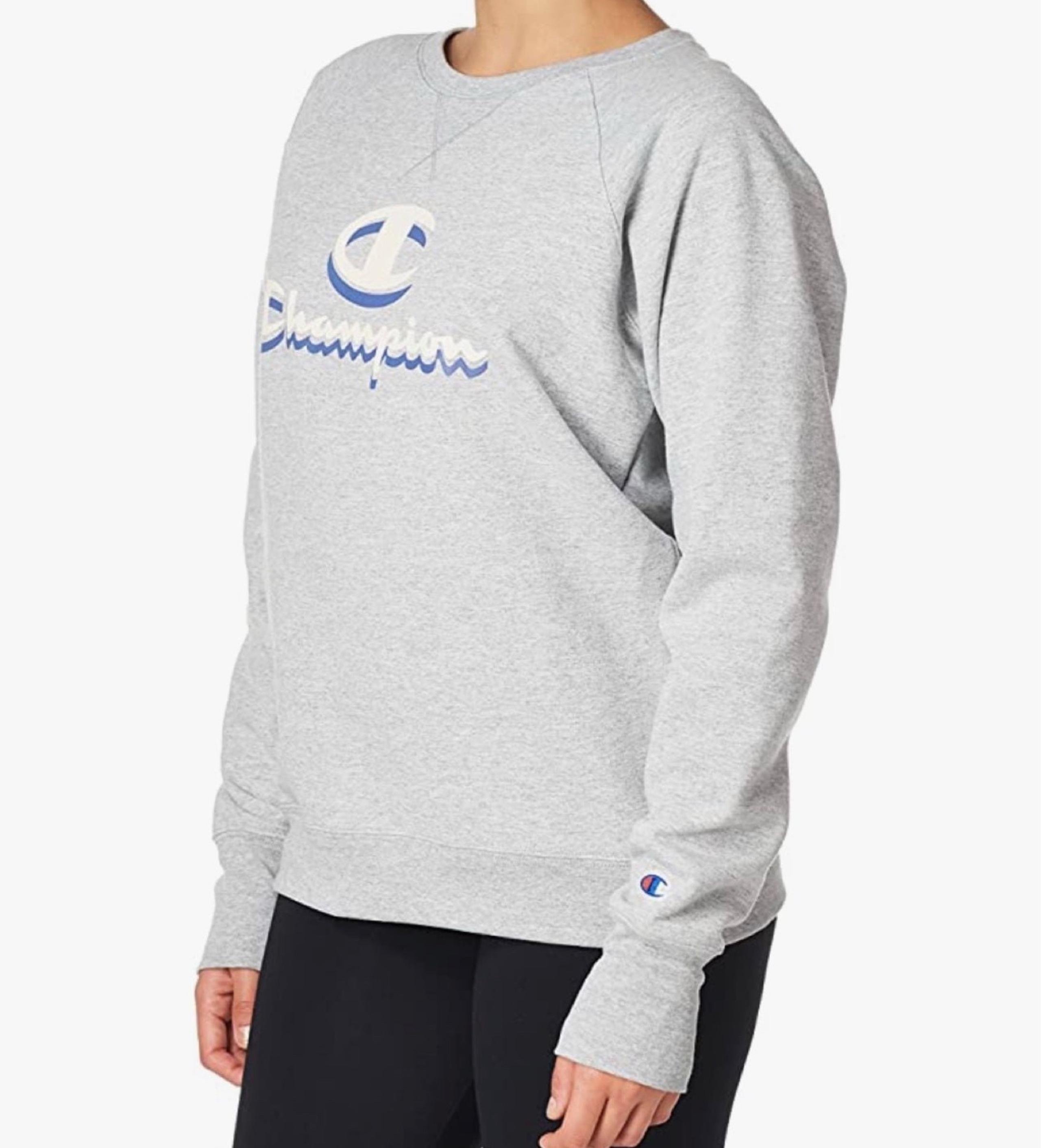 Champion Womens Crewneck Sweater Large
