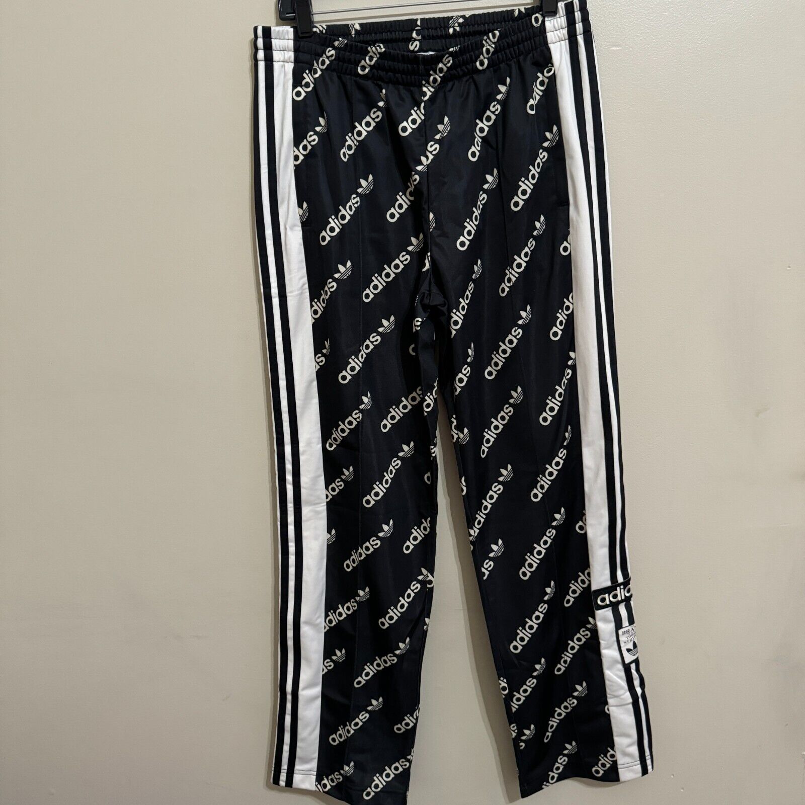 adidas Originals Adibreak Trefoil Women's Track Pants Side Snap Size M HM4883