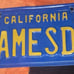 Personalized license plate- James Dean