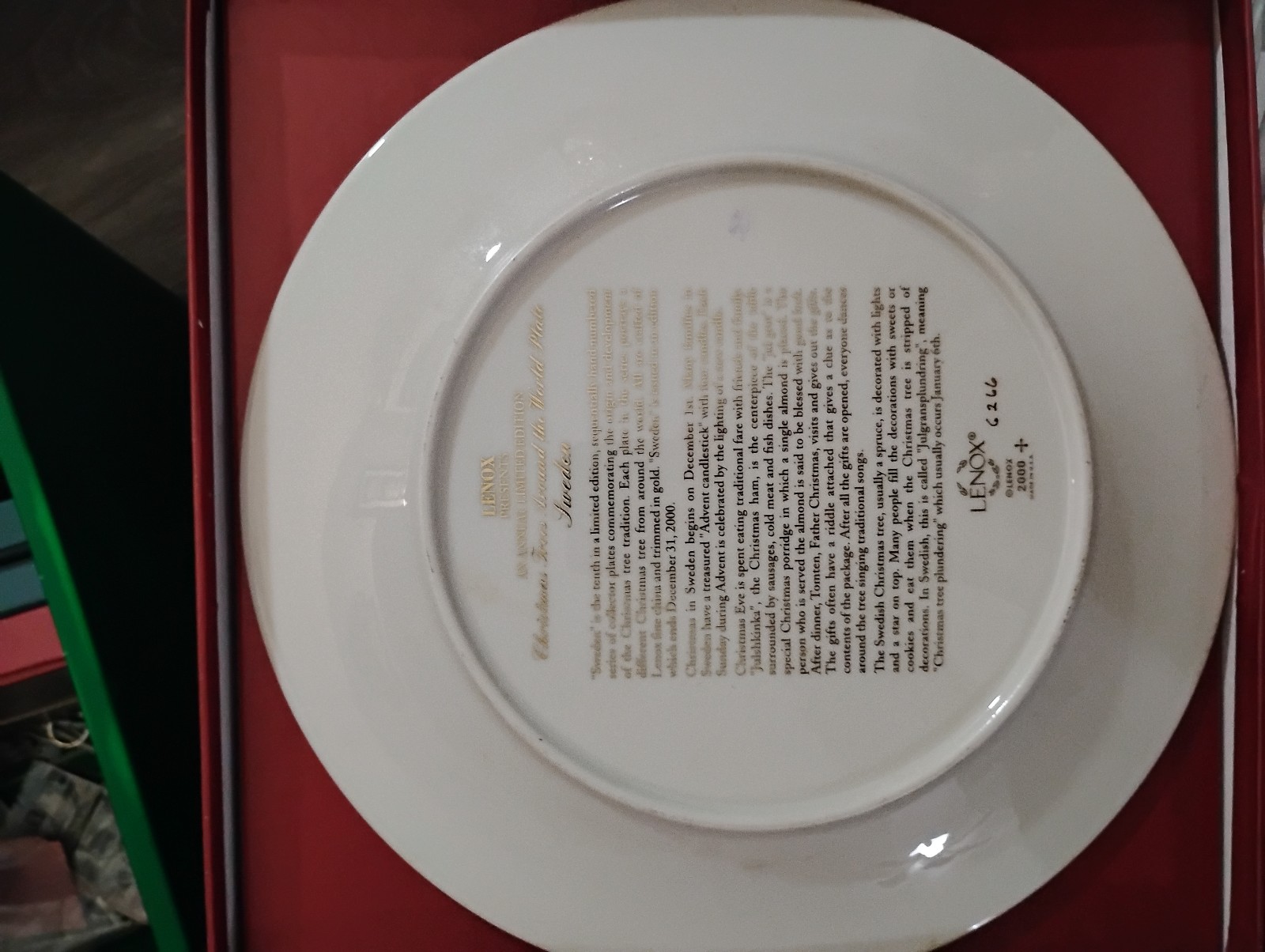 Antique china plates