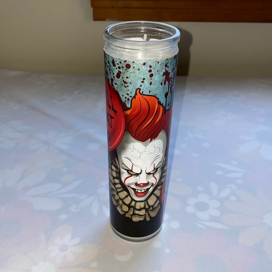 It Movie Pennywise Tall Candle 8