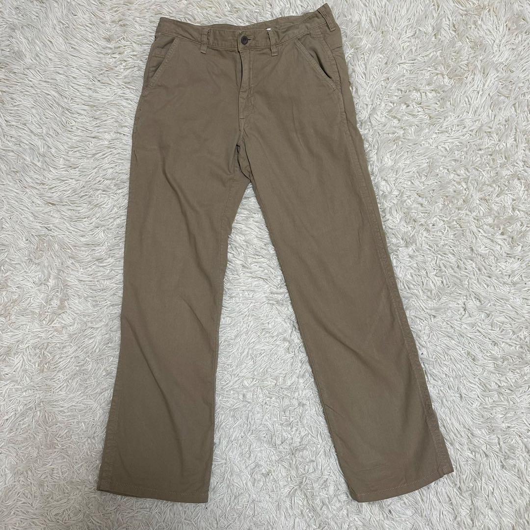 極美品 MHL WASHED CHINO COTTON PANTS 3 ベージュ