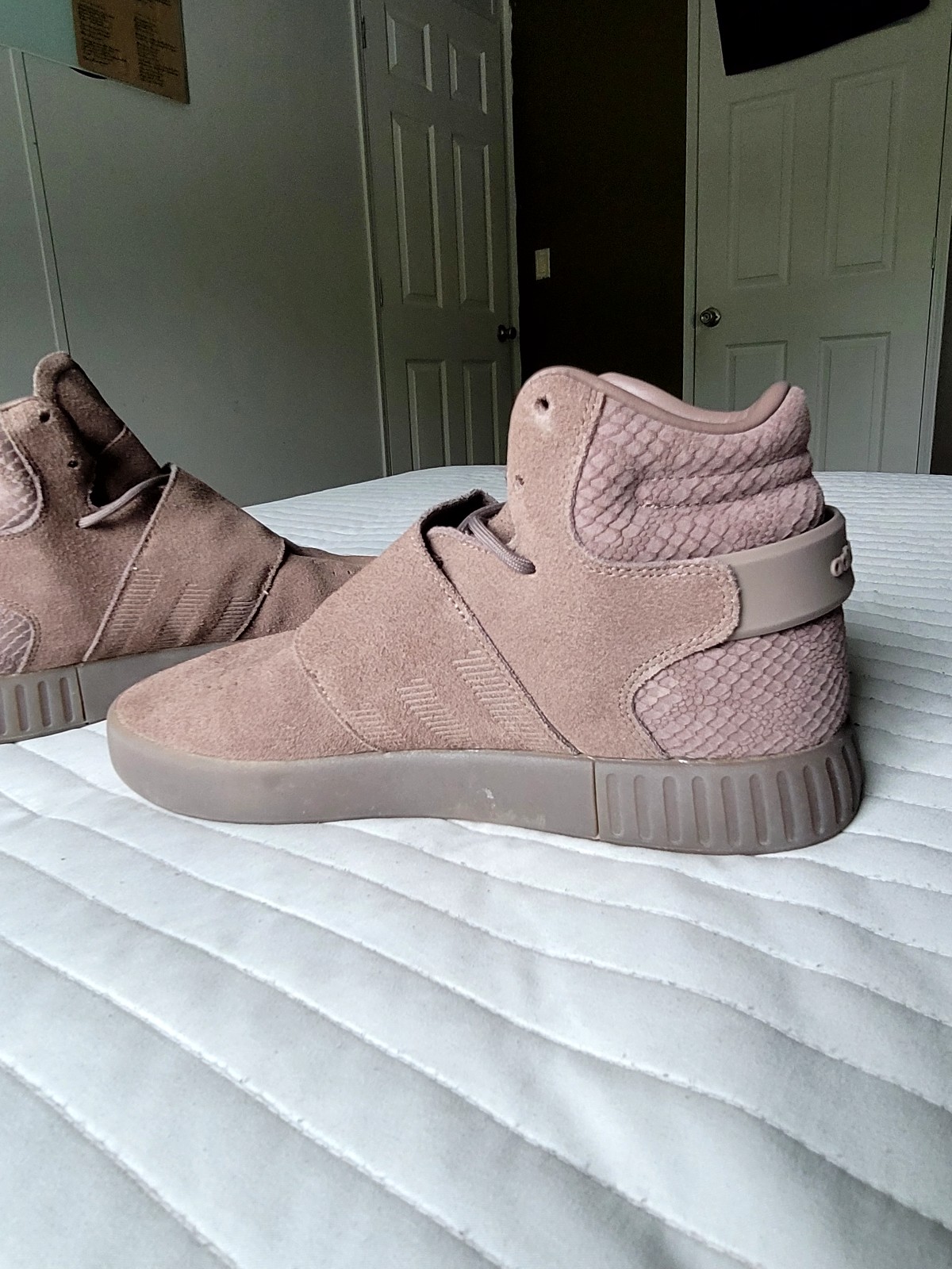 Adidas Originals Tubular Invader Strap Mens Shoes Trace Fashion