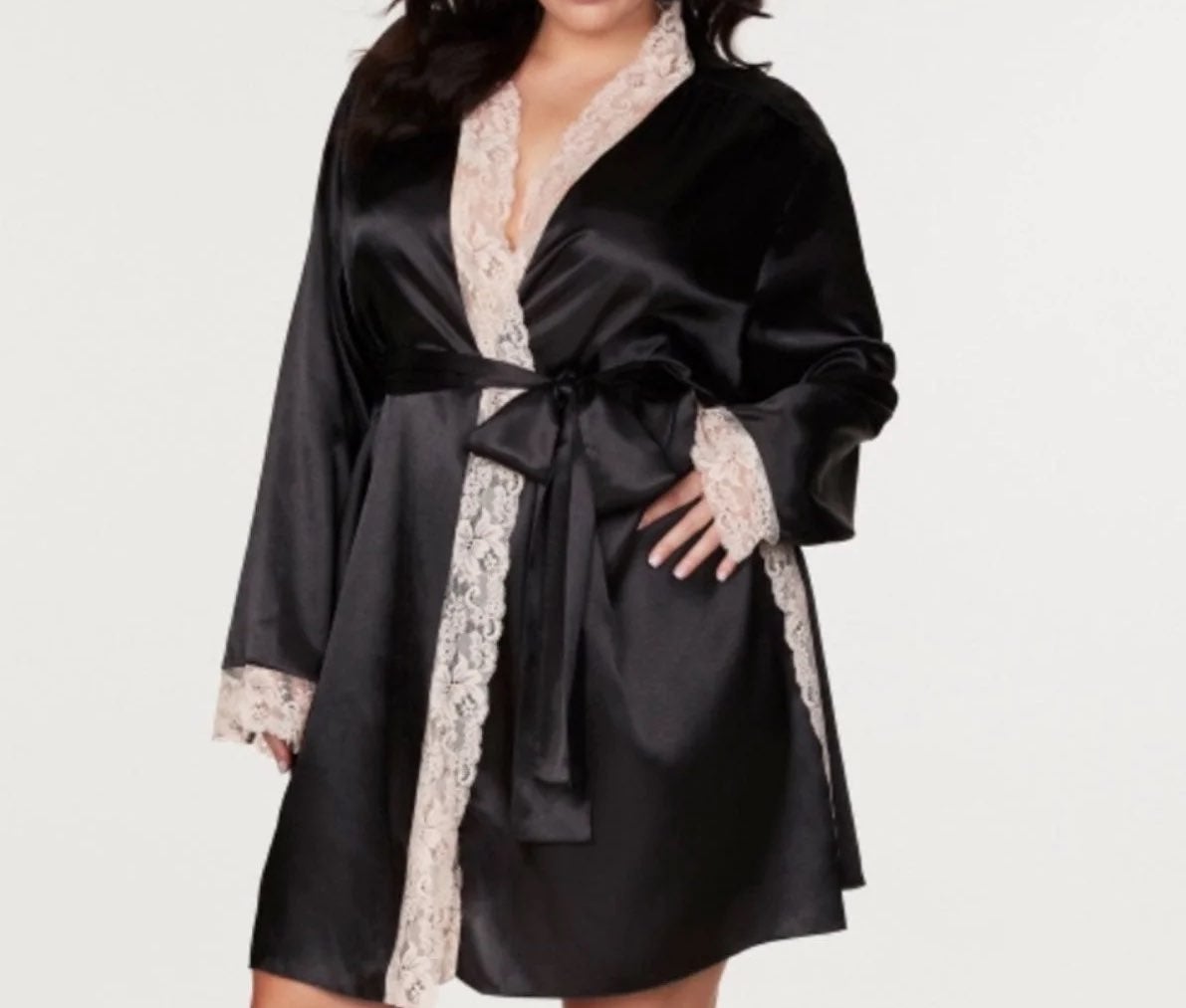 Satin & Lace Robe